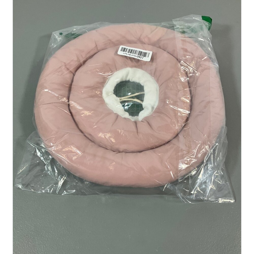 Cozy Circular Pet Bed for Small Pets with Soft Padding and Central Opening - Ide